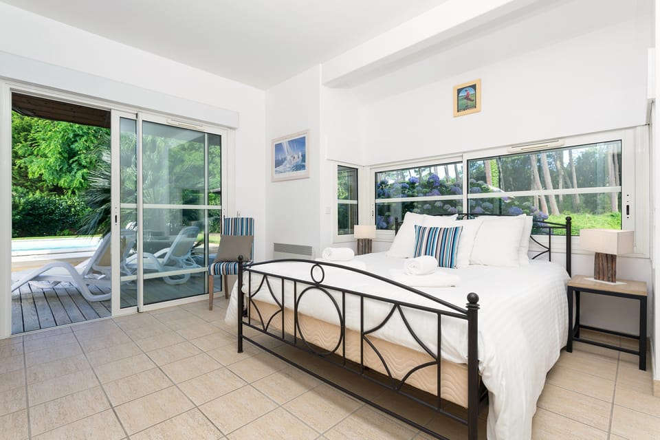Get a peaceful night sleep in our cozy bedroom with a Double bed.