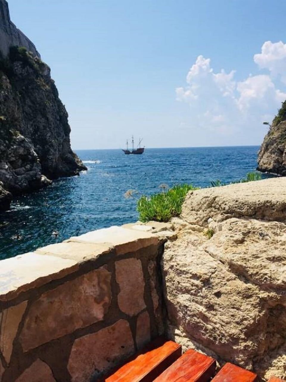 Sunjic Bay taken from A la Miserija Cafe - walking distance from property.