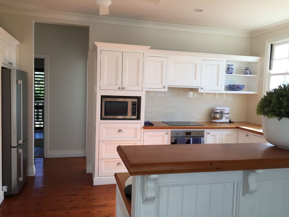 Large Kitchen with a view!