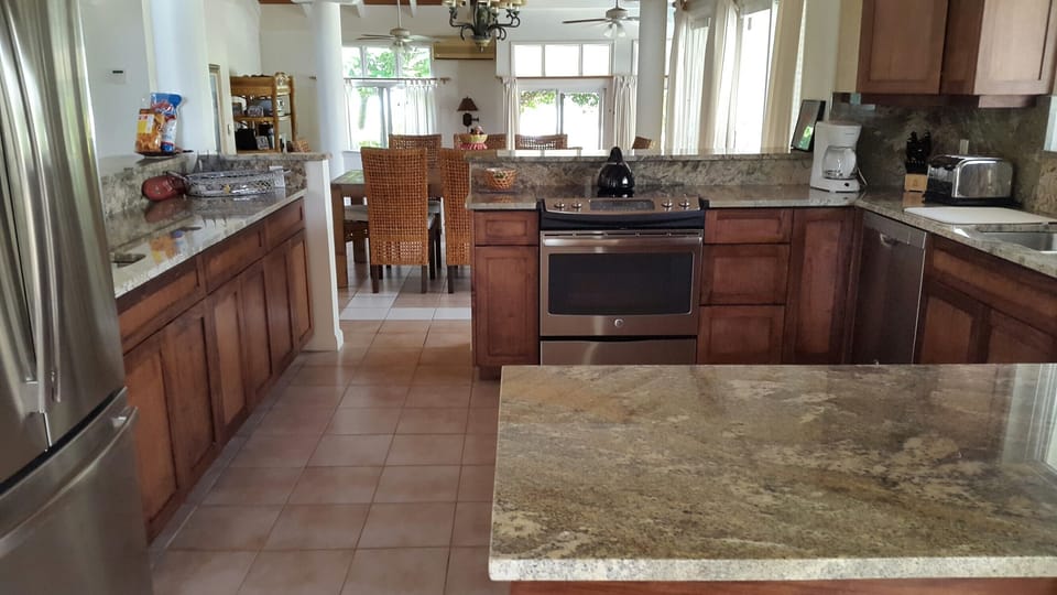 Newly remodeled kitchen