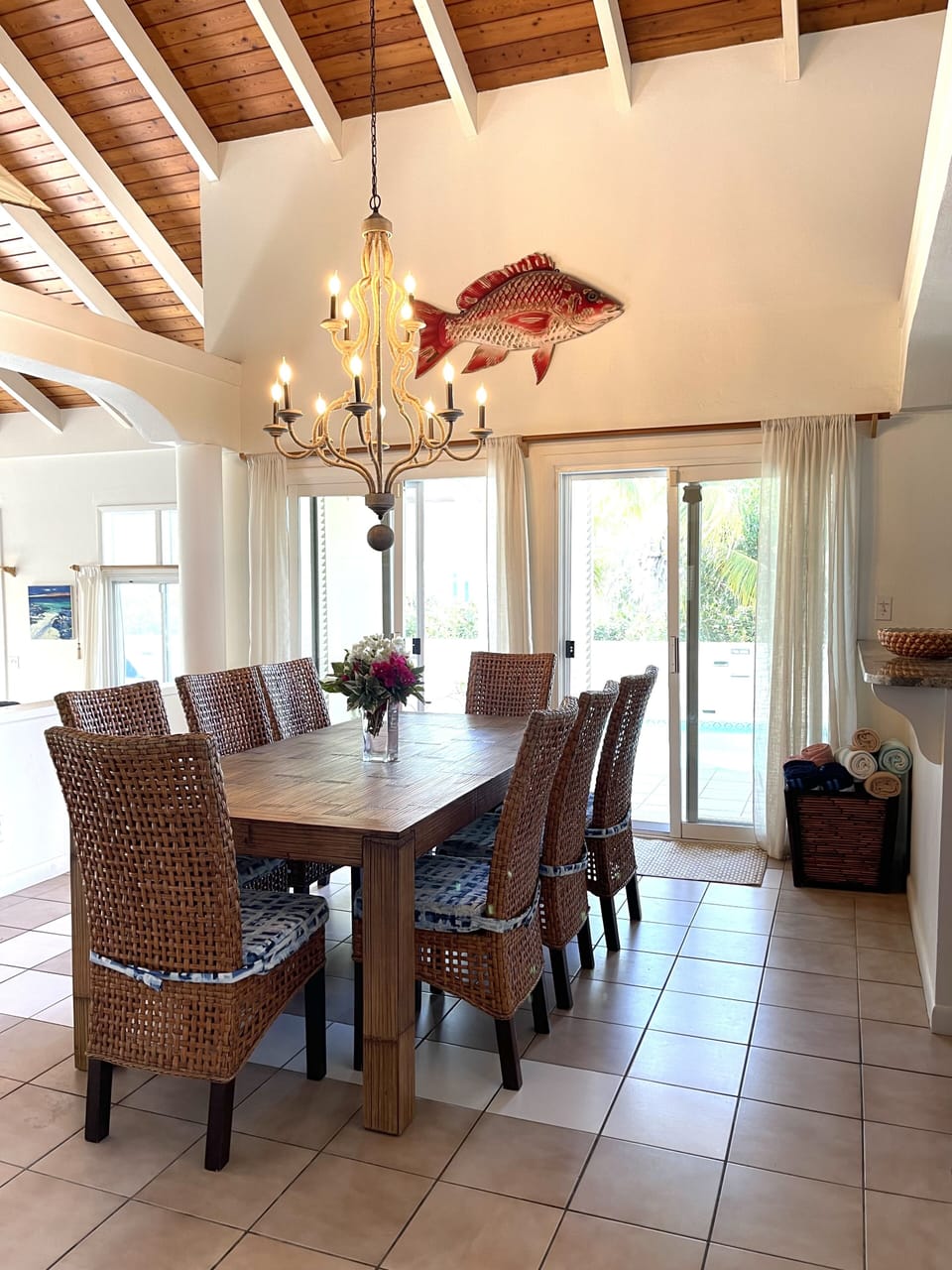 Dining table for 8
