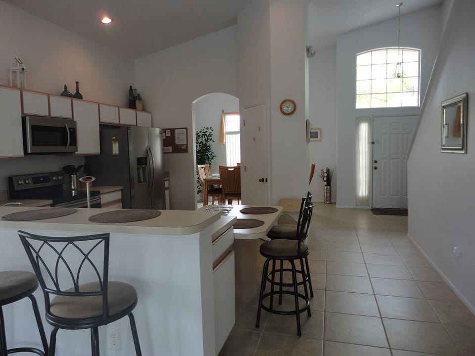 Kitchen and hallway