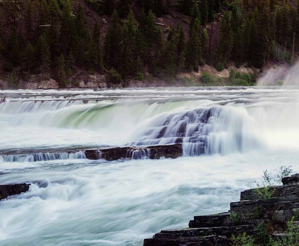 Kootenai Falls between Libby & Troy on US 2. Sacred to Kootenai Indians