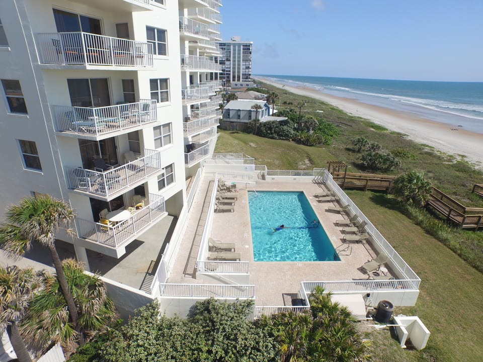 pool and beach