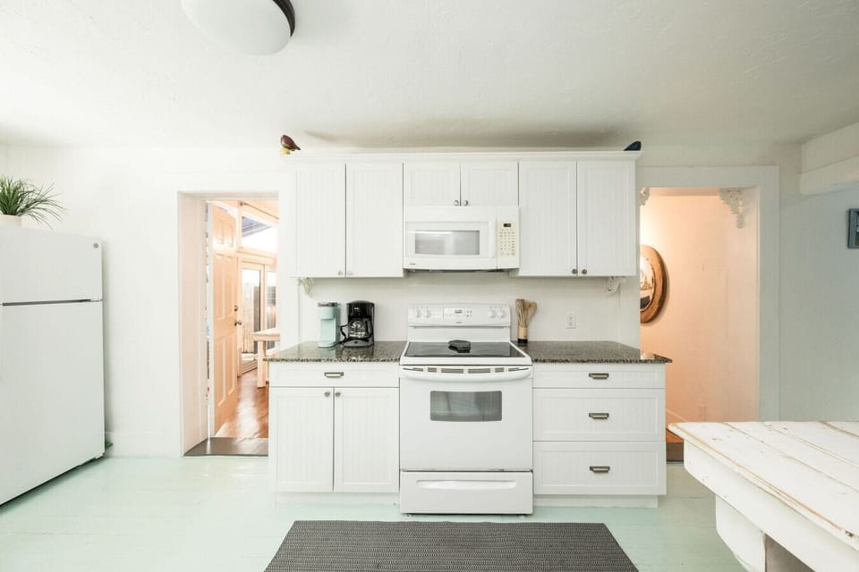 Private full size kitchen