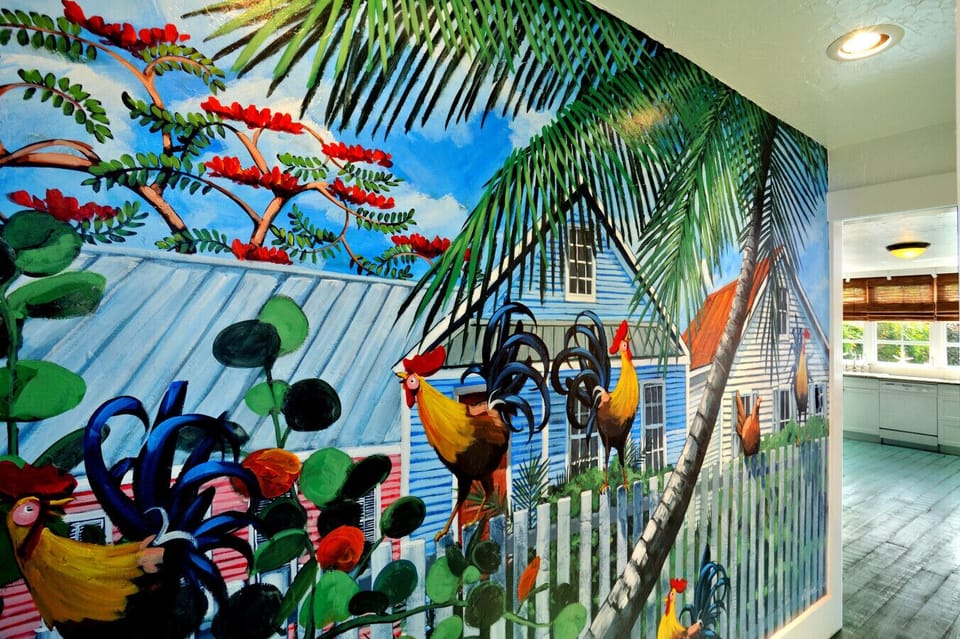 Key West mural by local artist