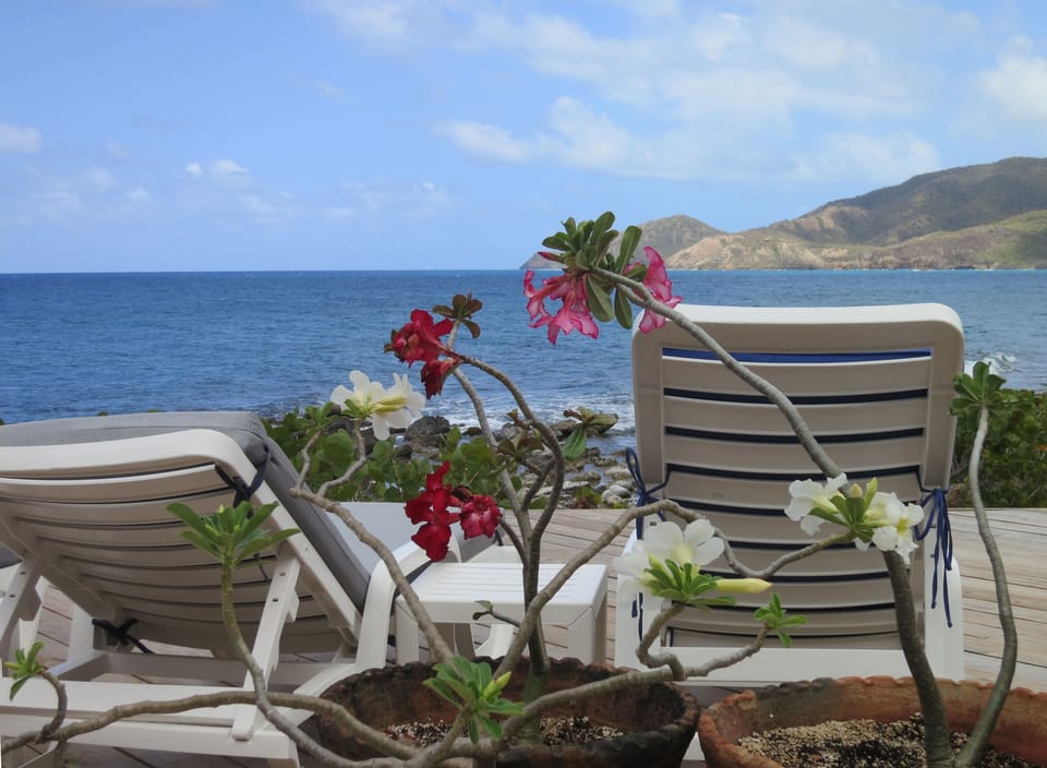 wonderful ocean views from the deck 