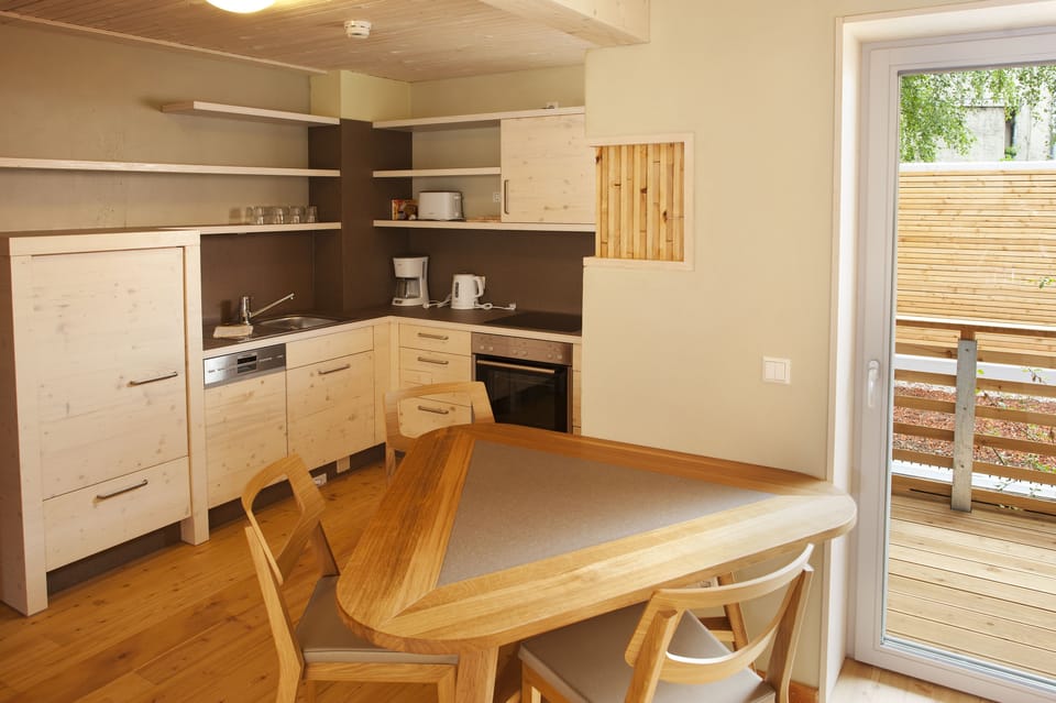 Apartment, 1 Bedroom | Private kitchen | Coffee/tea maker, fridge, stovetop, electric kettle