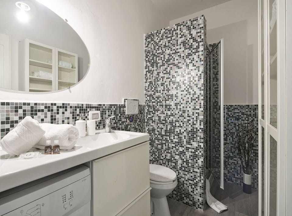 Apartment, 1 Bedroom | Bathroom | Shower, towels, shampoo
