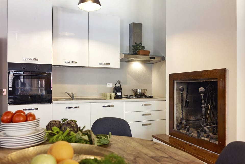 Apartment, 3 Bedrooms | Private kitchen | Full-size fridge, stovetop, cookware/dishes/utensils