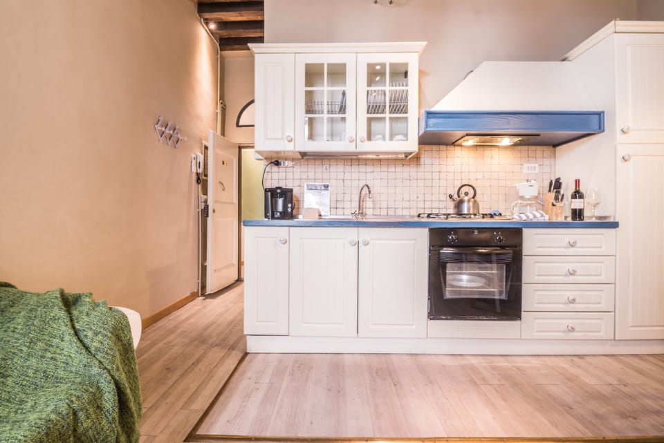 Apartment, 2 Bedrooms | Private kitchen | Full-size fridge, stovetop, cookware/dishes/utensils