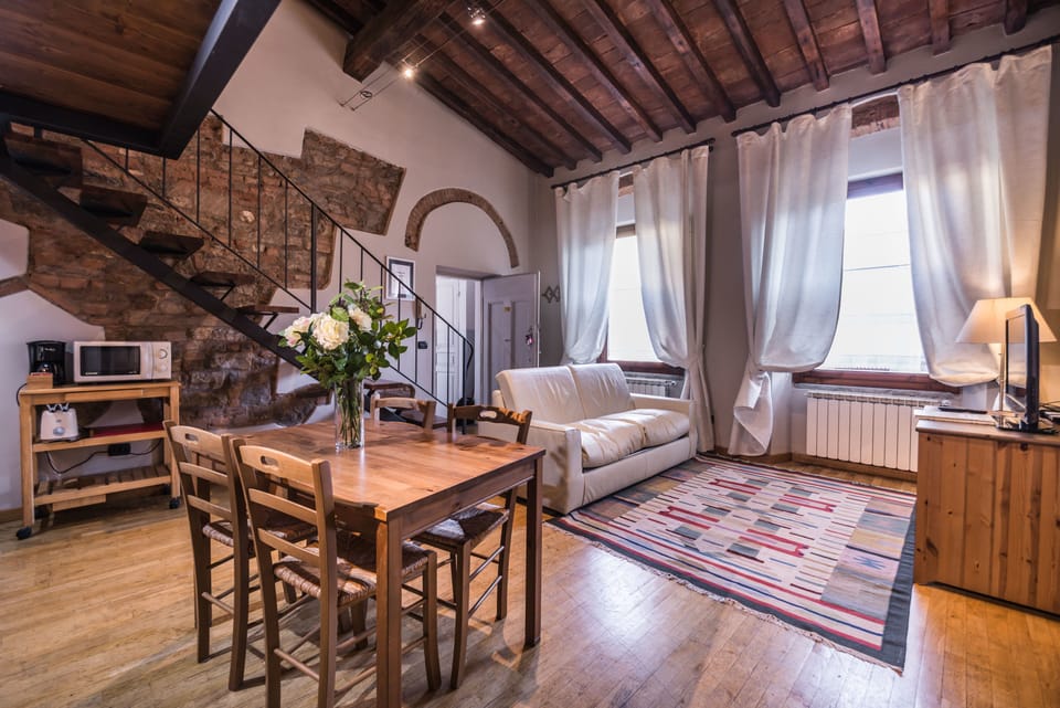 Apartment, 1 Bedroom | Living room | TV