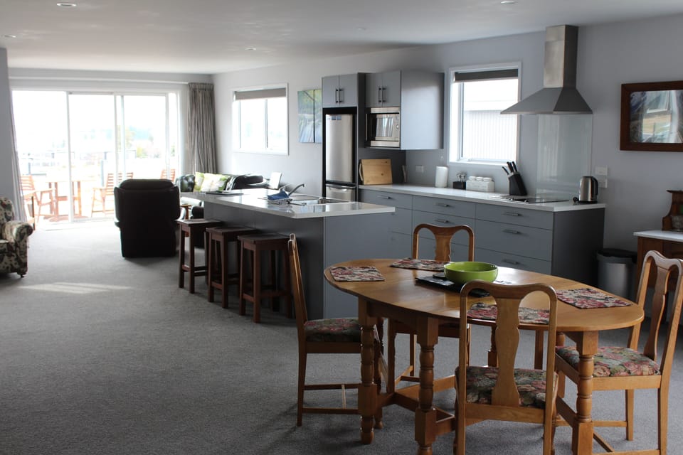 Premium Apartment, 2 Bedrooms, Lake View | Private kitchenette | Fridge, microwave, stovetop, dishwasher