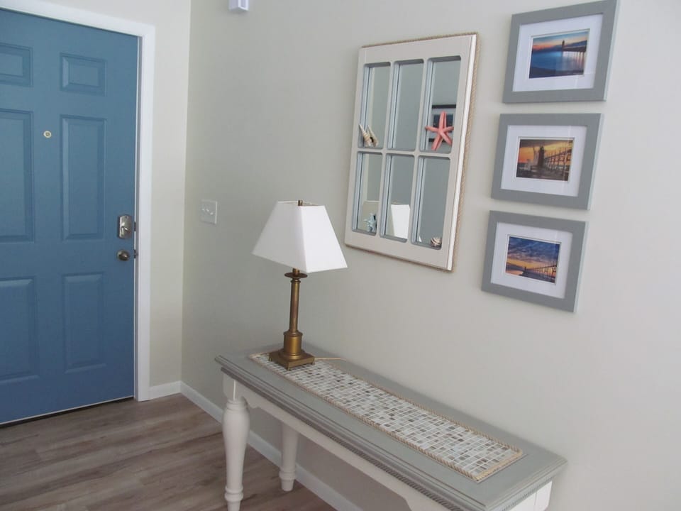 Main entry to home from the mudroom.