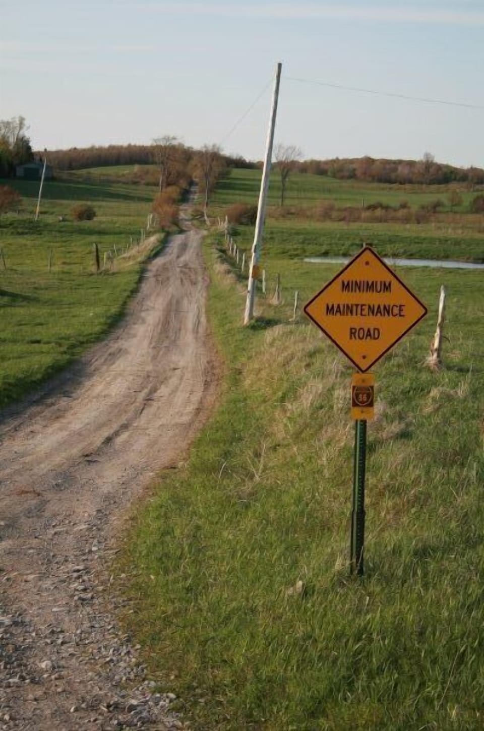 Tontarski Road - a legal ATV & snowmobile trail right at our door.