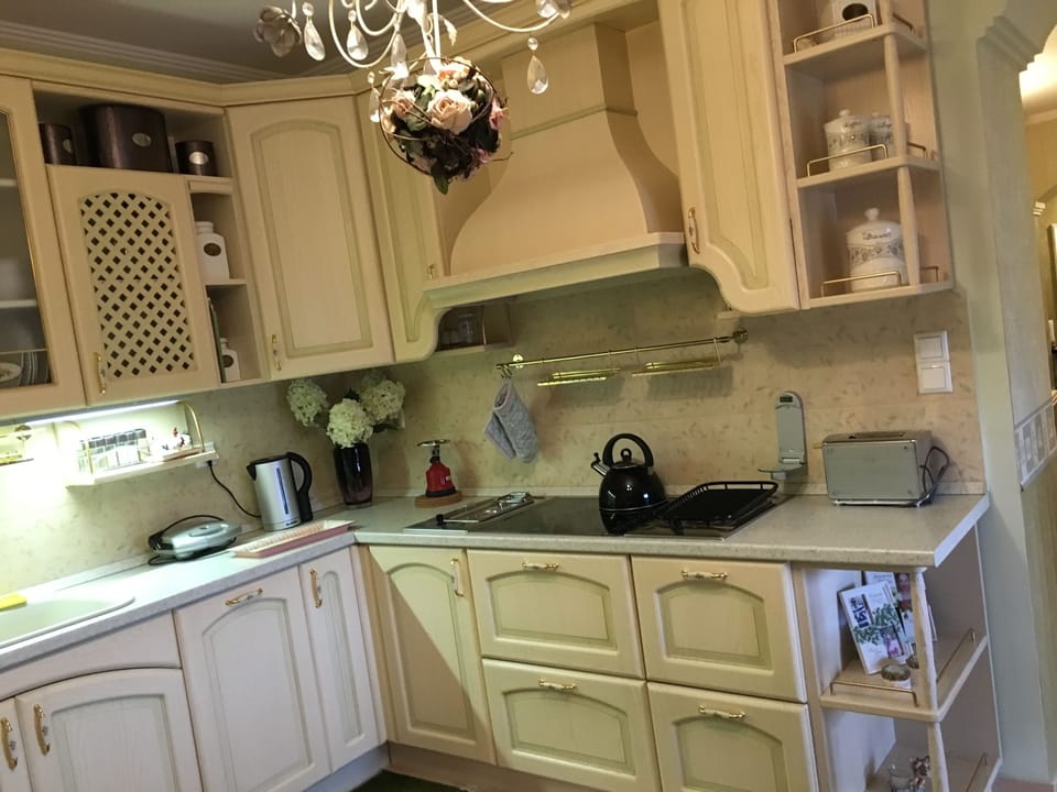 Family Villa, Mountain View | Private kitchen | Fridge, microwave, stovetop, dishwasher