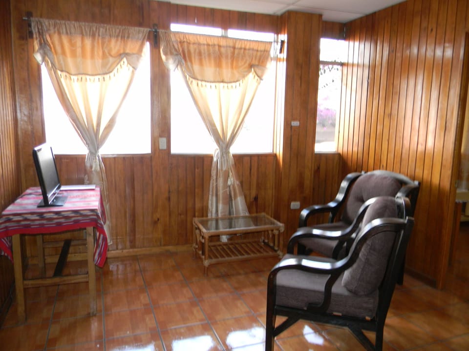 Apartment, 1 Double Bed, Non Smoking, City View | Living room | 32-inch Smart TV with cable channels, TV, DVD player
