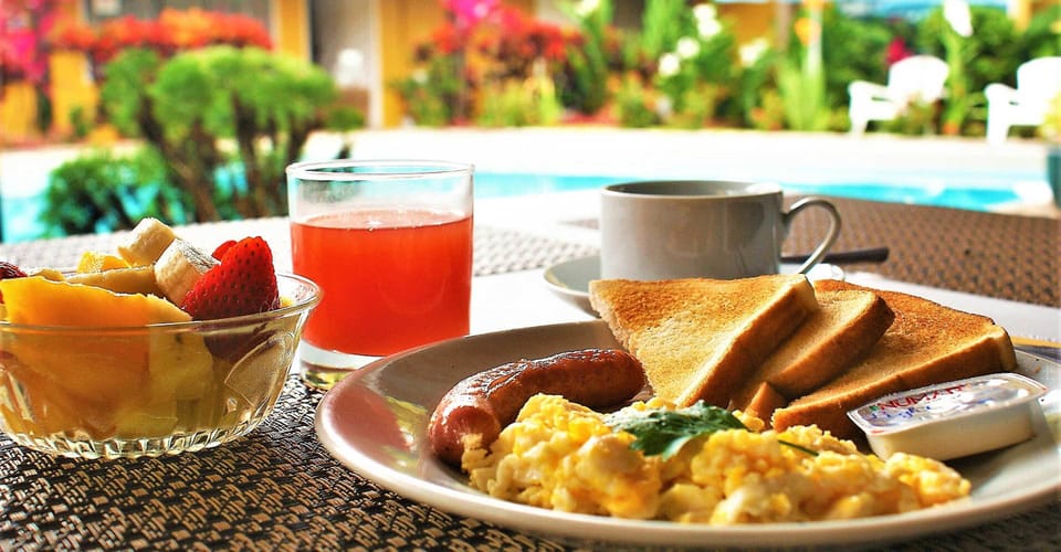 Free daily local cuisine breakfast