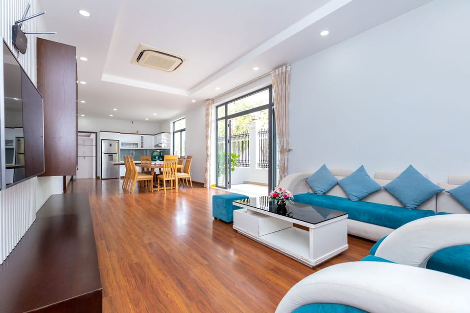 Deluxe Villa, Multiple Bedrooms, Pool Access | Private kitchen | Fridge, electric kettle, griddle, spices