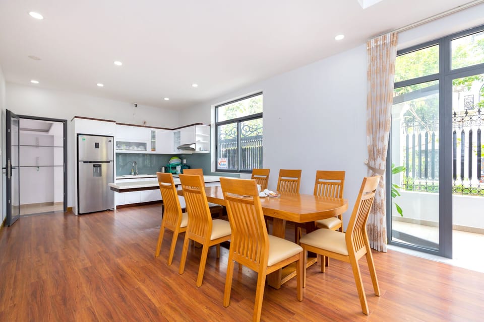 Deluxe Villa, Multiple Bedrooms, Pool Access | Private kitchen | Fridge, electric kettle, griddle, spices
