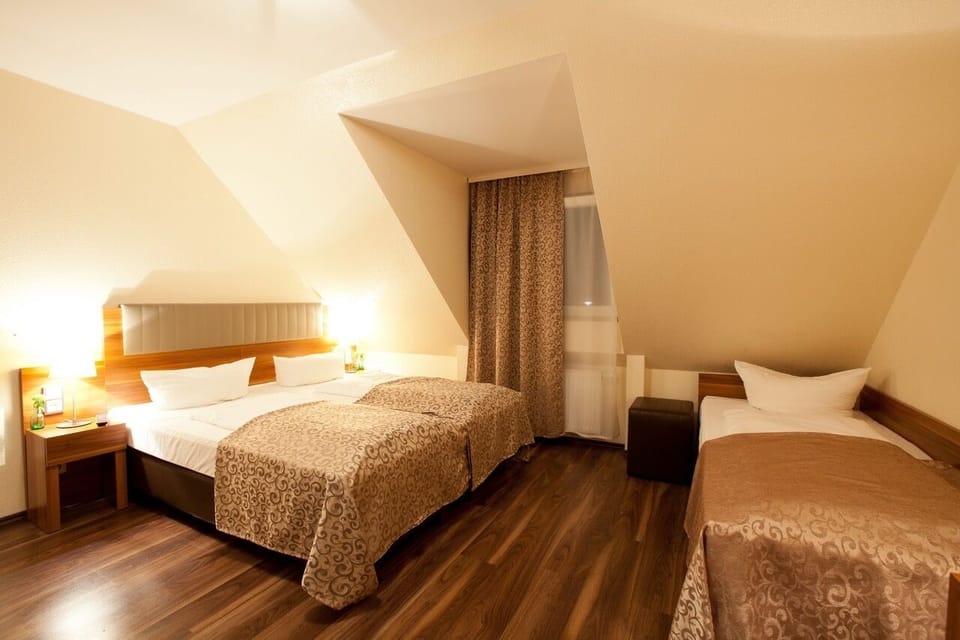 Exclusive Triple Room | Desk, laptop workspace, iron/ironing board, free WiFi
