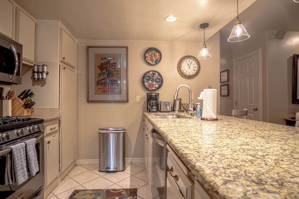 Comfortable Seating at the Kitchen Bar