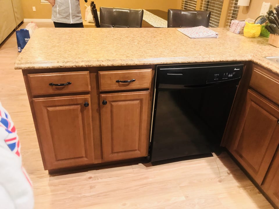 Also with a dishwasher ✨