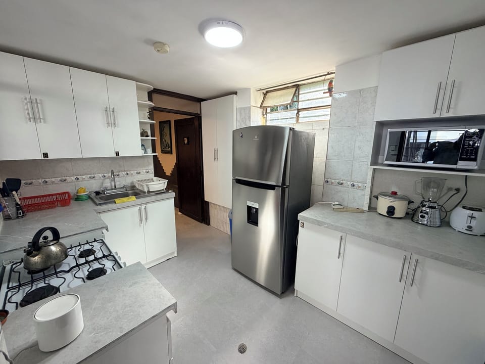 Shared fridge, shared microwave