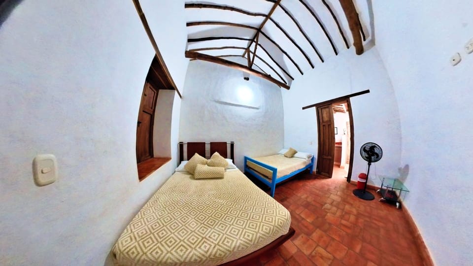 Family Quadruple Room, 1 Bedroom, Private Bathroom, Poolside (5 Beds) | Iron/ironing board, bed sheets