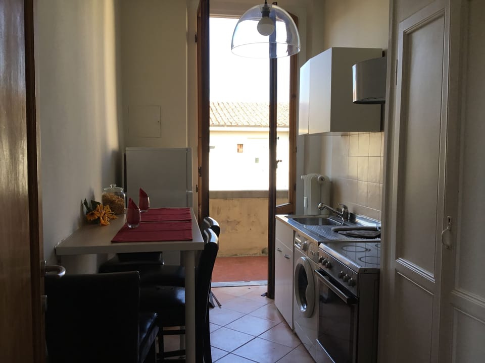 Standard Apartment, 2 Bedrooms | Private kitchen | Fridge, microwave, stovetop, dishwasher
