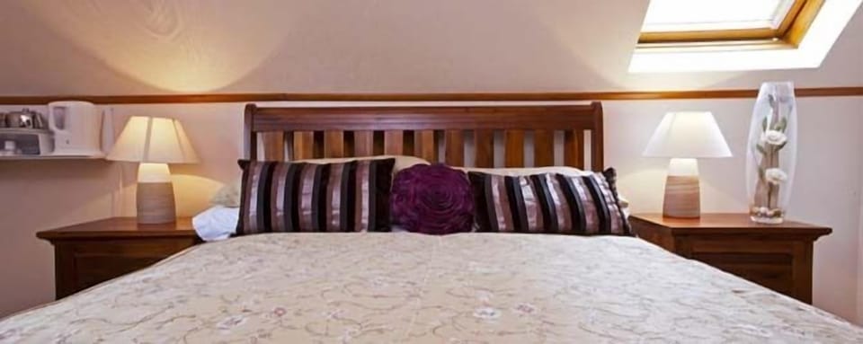 Individually decorated, individually furnished, iron/ironing board
