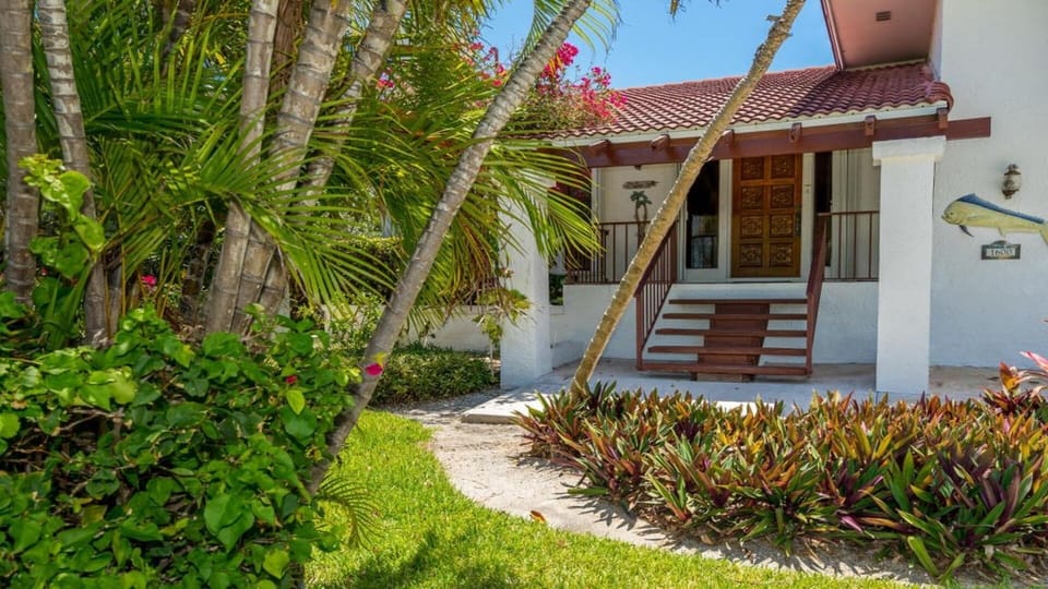 Landscaped front of home