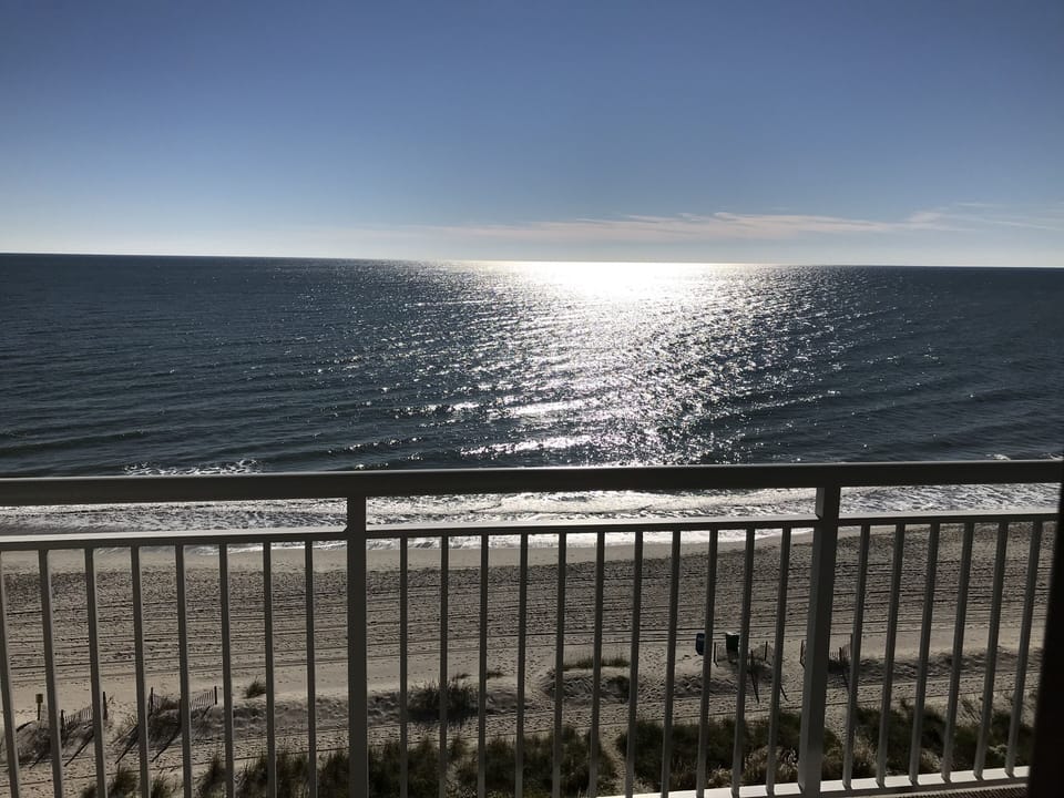 Fabulous balcony View from Great Room and Master Bedroom!