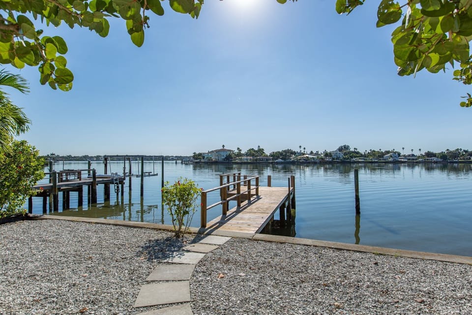 Wonderful Beachside Location. Located in a secluded Indian Rocks Beach community, you're just steps away from the beach, restaurants, live music venues, and charming local shops.