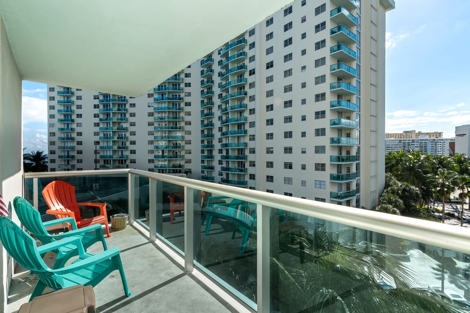 balcony - (view from unit)