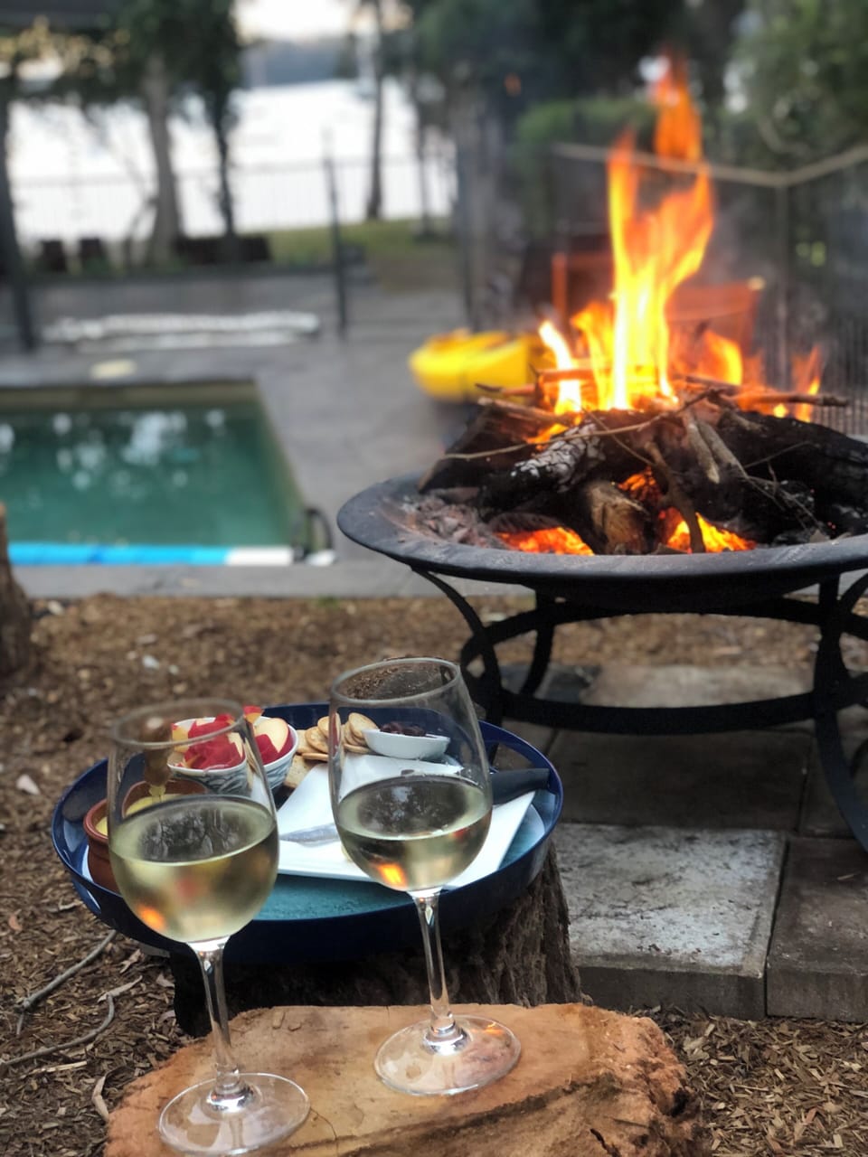 Fire Pit with a view