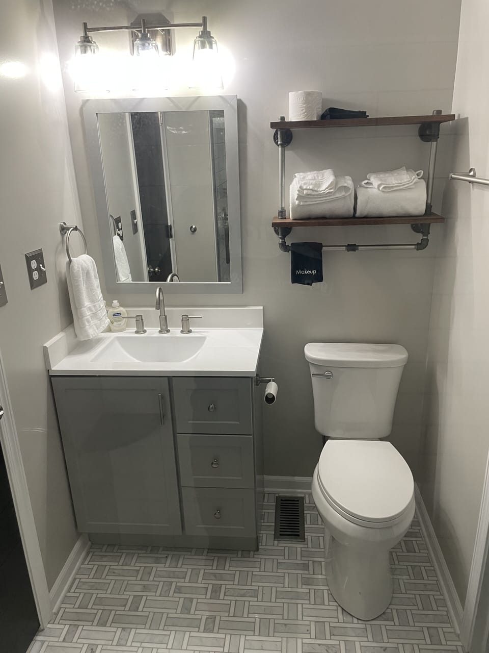 Main floor bathroom