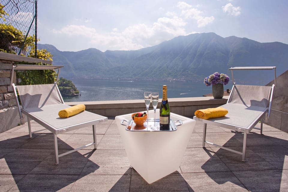 Drinks on the terrace!