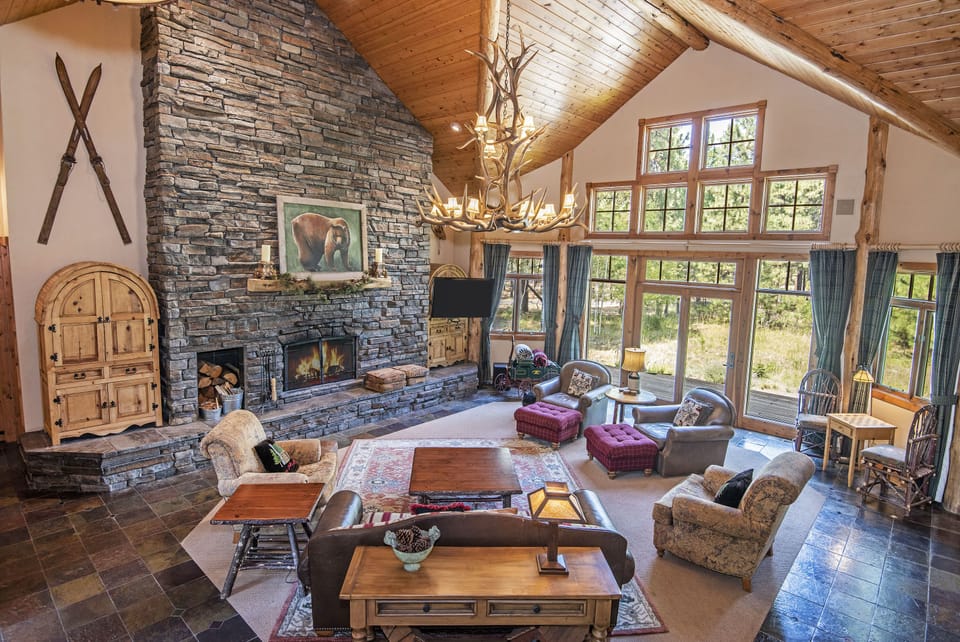 Relax, relax, relax. Light a fire. Or rest in our spacious great room.