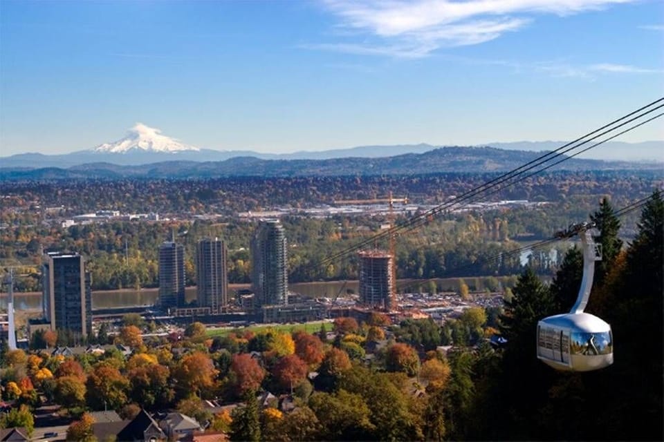 Ride the aerial tram for the best city views 