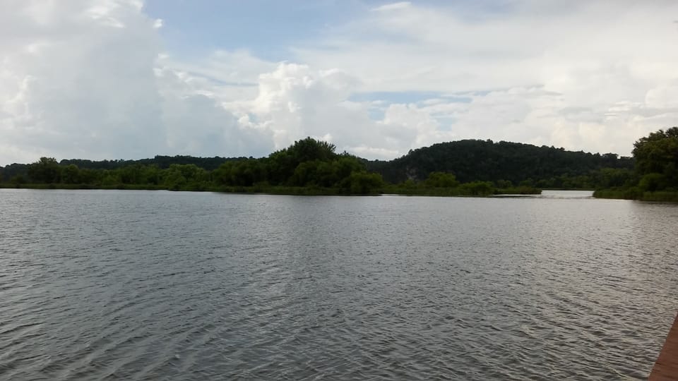 view from boat dock