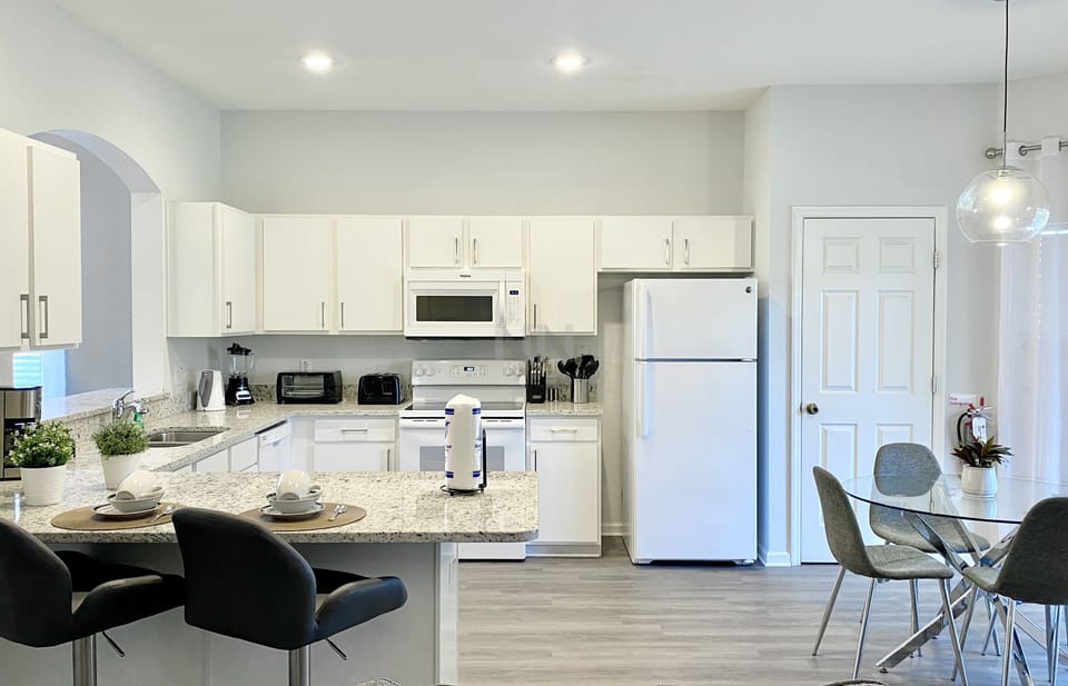 Whip up delicious meals in our fully-equipped and modern kitchen