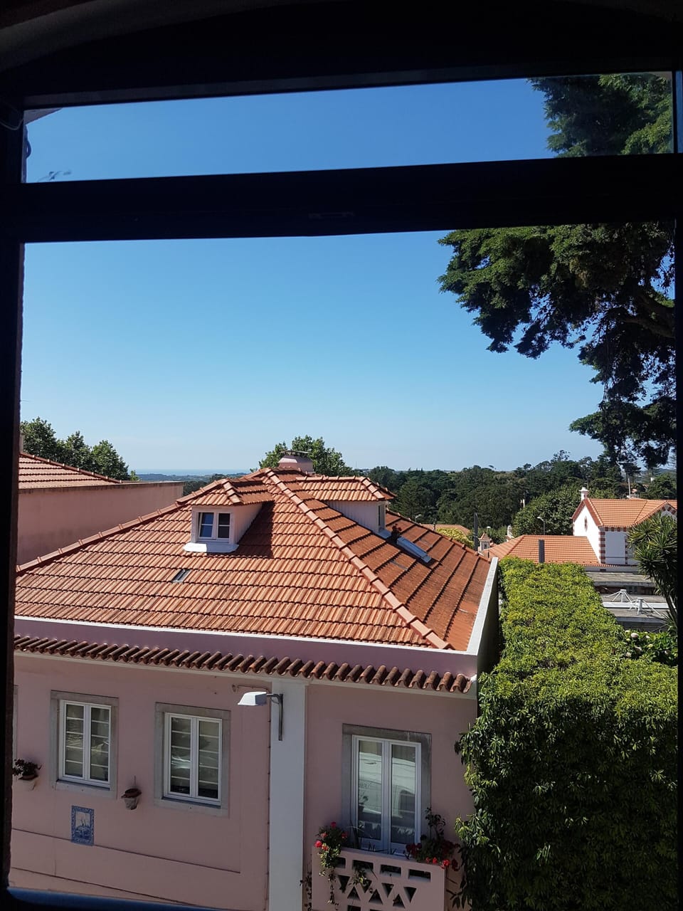 View from master bedroom