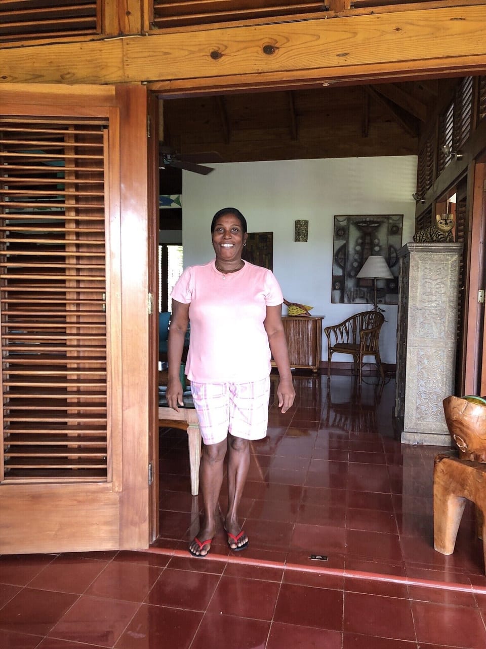 Julie - Our wonderful housekeeper and manager!! Speaks English and Spanish. 