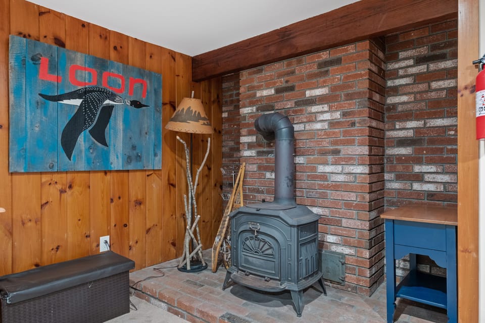 Downstairs family room- great place to separate from the crowd 