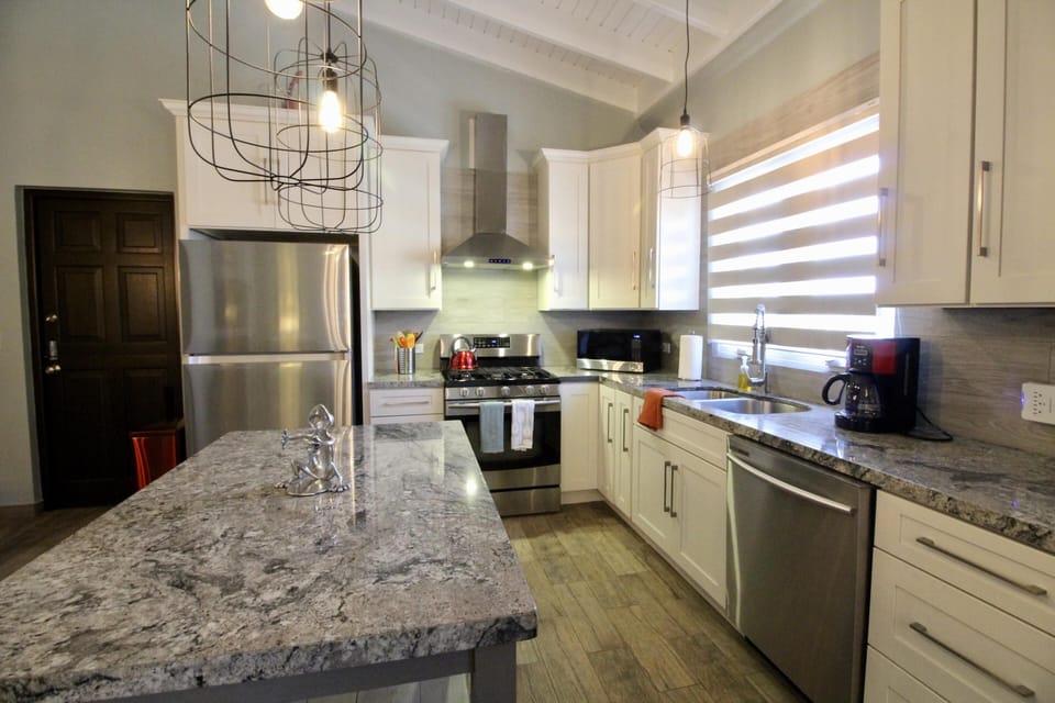 Kitchen with stainless American Appliances
