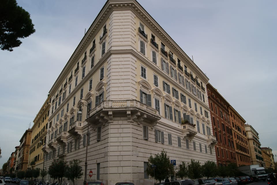 exterior of the building