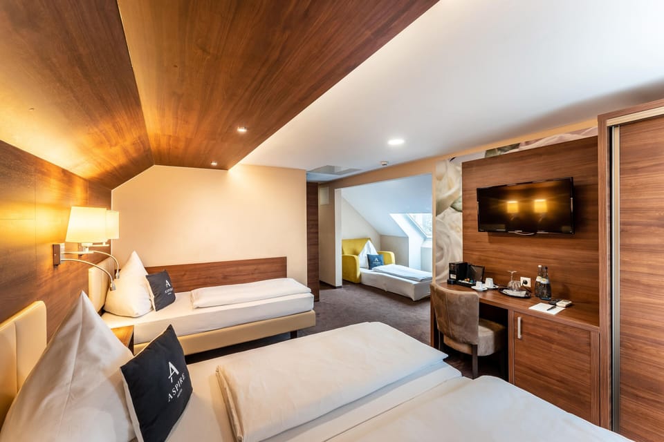 Hypo-allergenic bedding, individually decorated, individually furnished