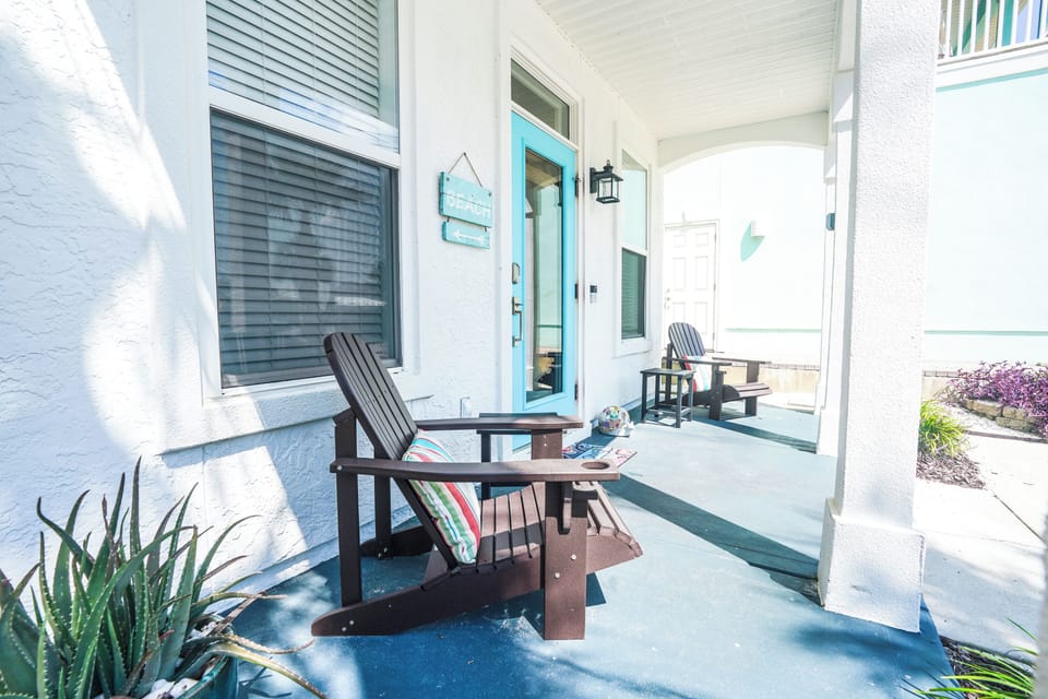 Lounge on the front porch with your coffee.