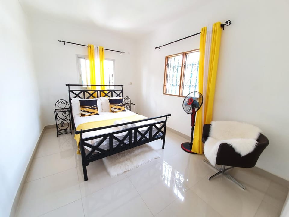 2 bedrooms, premium bedding, desk, iron/ironing board